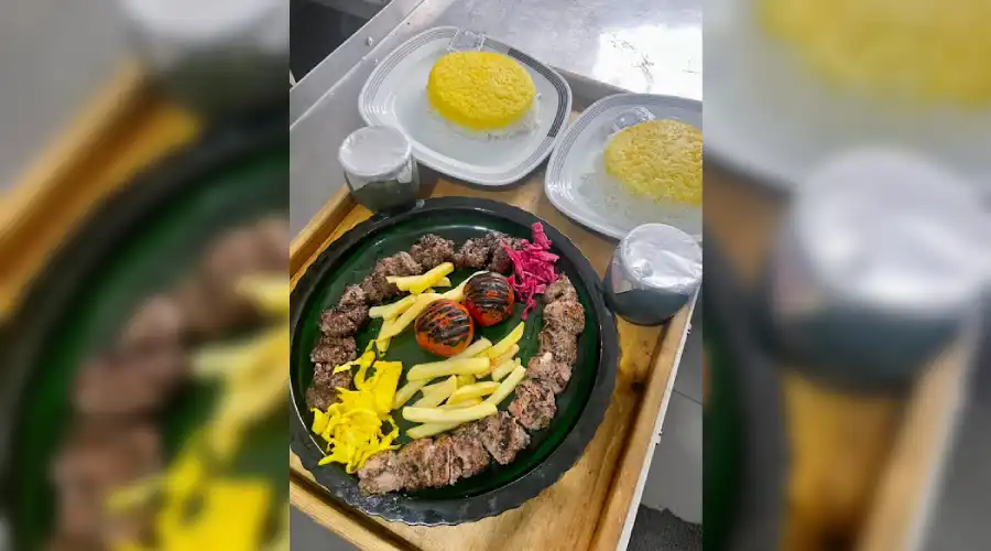 منوی رستوران زیبا: