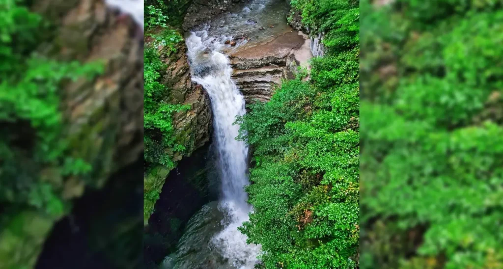 آبشار ویسادار زیباترین جای دیدنی پره سر