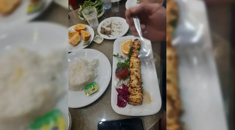 منوی رستوران شاطر عباس: