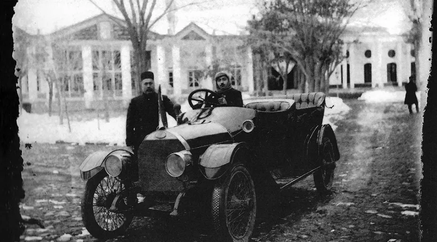 Old photo of the city of Rasht