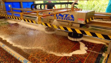 قالیشویی در لاهیجان